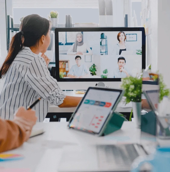 Online and Offline Voice, Video Linkage